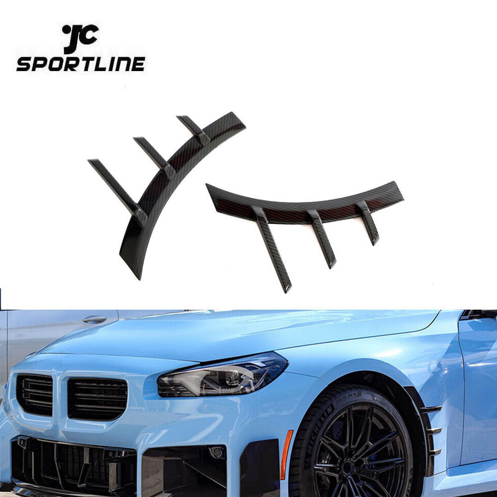 G87 M2 Carbon Fiber Front Fender Arch Trim for BMW G87 M2 Base Coupe 2-Door 2023-2024