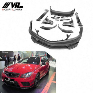 W204 Black Series Car kits C63 Body Kit for Mercedes Amg W204 C63 AMG