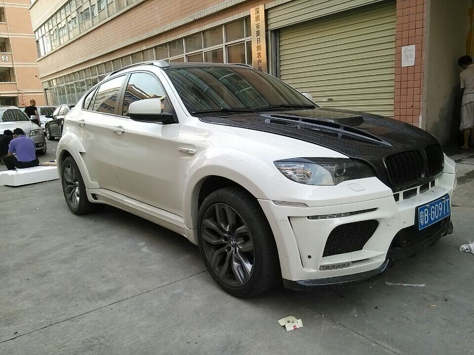 FiberGlass HM Wide Body Kit For BMW X6 E71 X6 Series 09-13