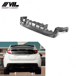 Carbon Fiber Rear Diffuser for Honda Civic Type R