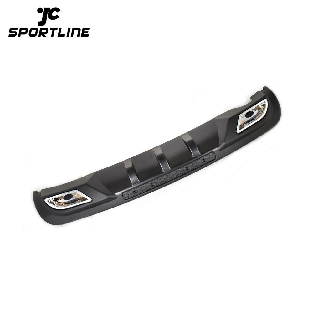 JC Sportline Black PP Rear Diffuser for Chevy Cruze