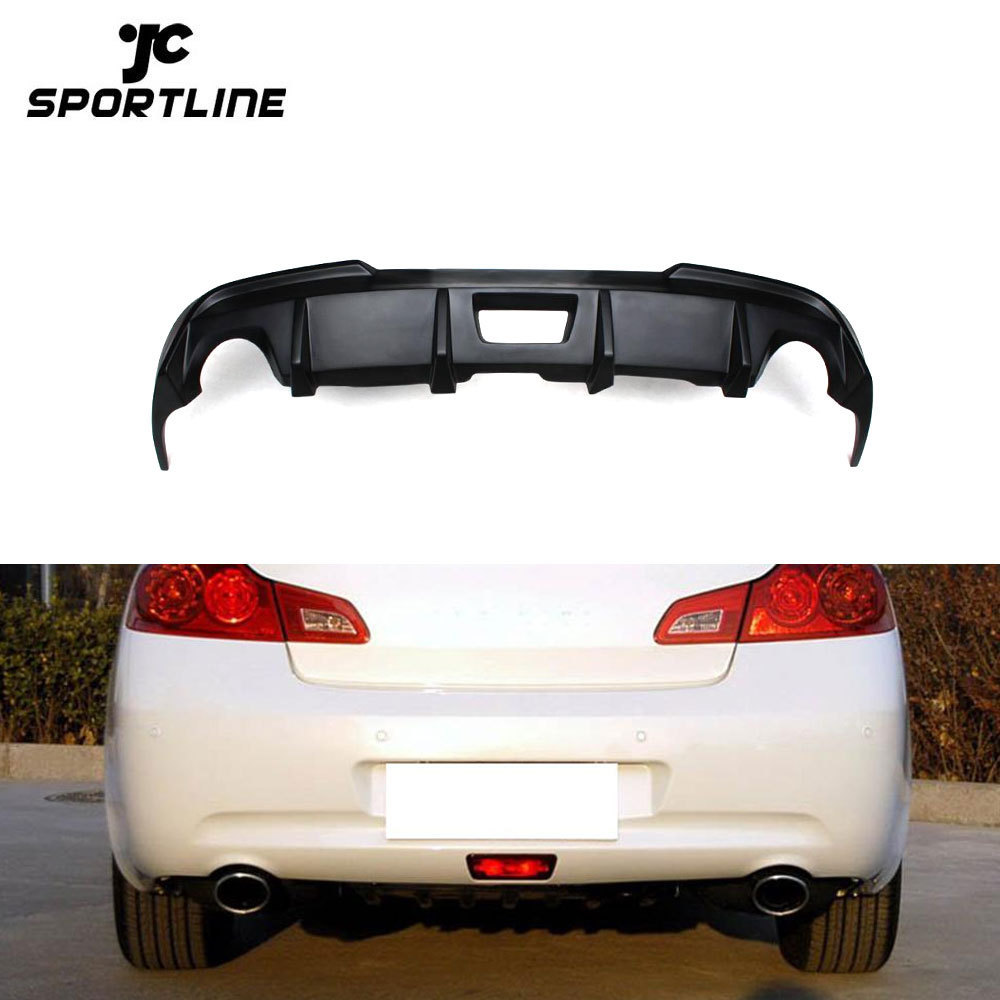 Auto Fiberglass Rear diffuser for Infiniti G Series V36 G35 G37 Sedan 4D 2007 2008-2013