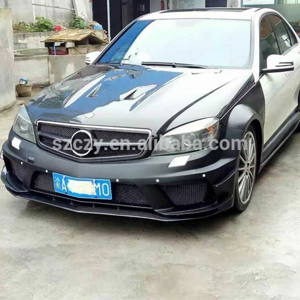 W204 Black Series Car kits C63 Body Kit for Mercedes Amg W204 C63 AMG