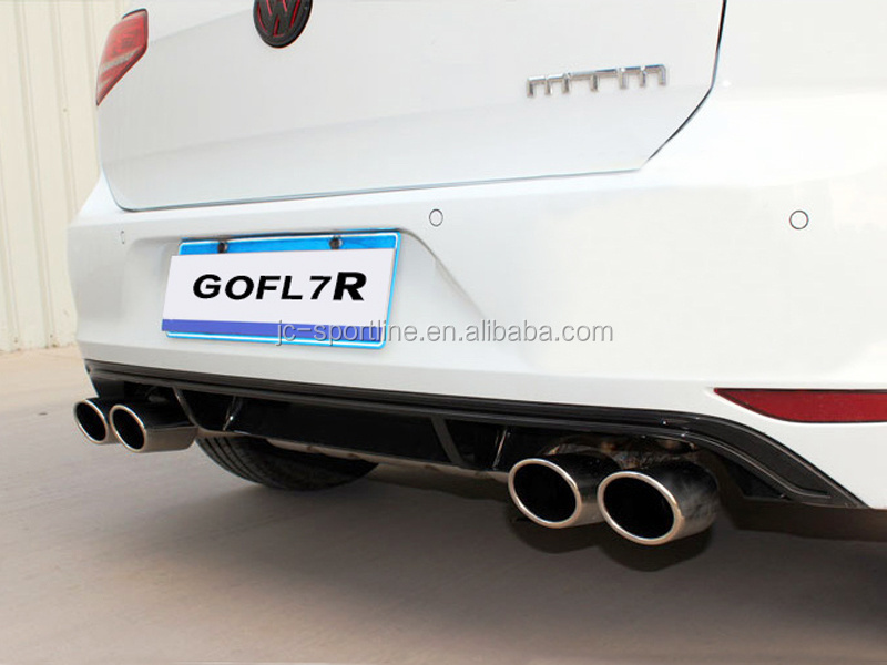 304 Steel Auto Car Exhaust System for Volkswagen VW Golf VII Golf 7 MK7 R R LINE