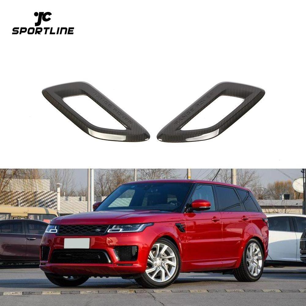 Carbon Fiber Car Bonnet Hood Air Intake Scoop for Land Rover Range Rover Sport 2018-2019