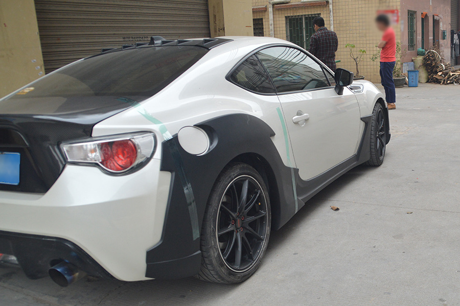 FRP Wide FT86 Car Body Kits For Toyota 86 Scion FRS GT86 13-16