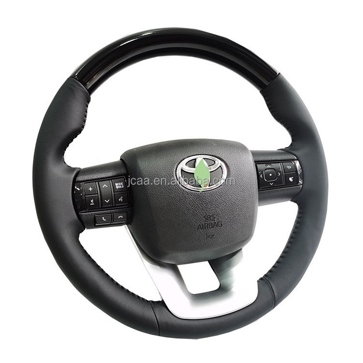 New Arrival  Factory price multifunction steering wheel car steering wheel To upgrade the new for Toyota fortuner 2016-2023