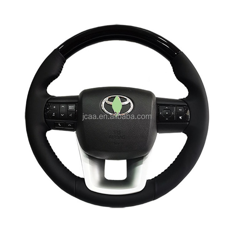 New Arrival  Factory price multifunction steering wheel car steering wheel To upgrade the new for Toyota fortuner 2016-2023