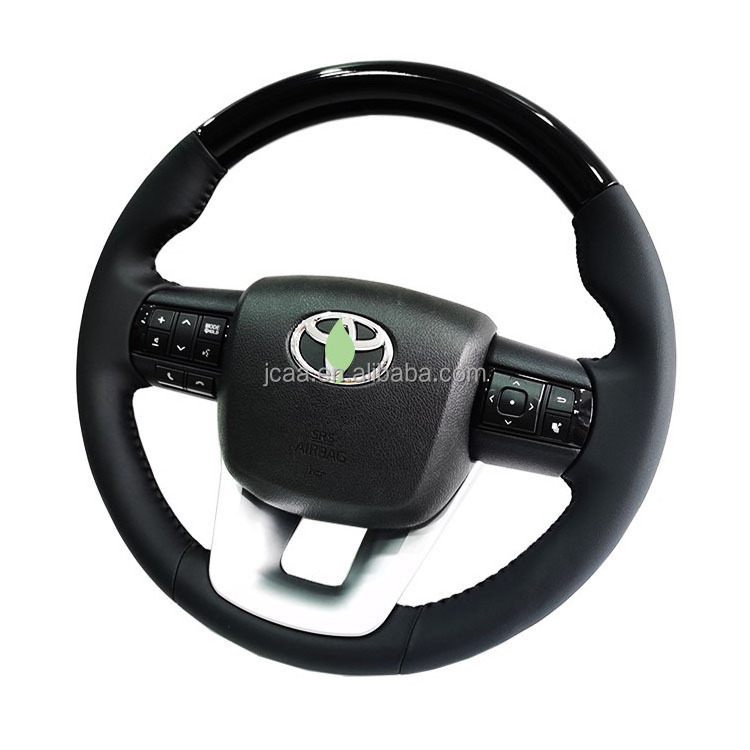 New Arrival  Factory price multifunction steering wheel car steering wheel To upgrade the new for Toyota fortuner 2016-2023