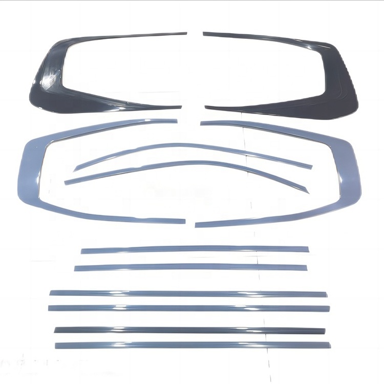 lc200 upgrade  LC300 accessories window trim chrome Stainless steel adhesive  for Land cruiser 200  300 2008-2021