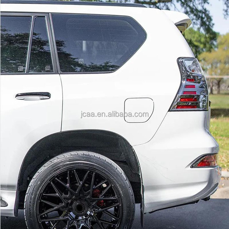 High quality Complete Upgrade Gx460 Front Rear Bumper Full Kit Body Kit For Lexus Gx460 Gx400 Gx 2008 - 2015 Upgrade To 2016 201