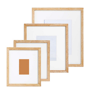 High Quality  5x7 8x10 16x20  Art Customized material Picture Natural Wood Photo Frame