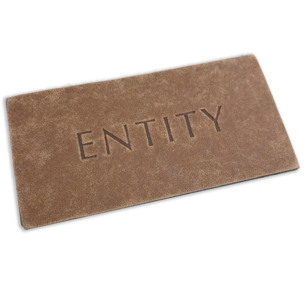 Custom PU/REAL Brand Private Custom leather patch/High Quality Real Leather Embossed