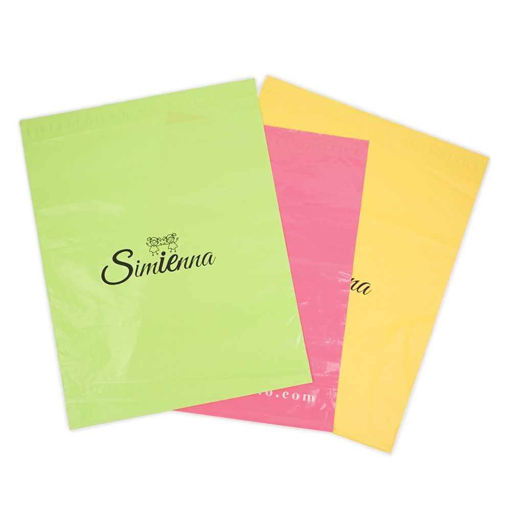 2021 Hot Wholesale Best Price Fashion Custom Logo Size Black Pink Poly Mailer Shipping Bags for Clothing