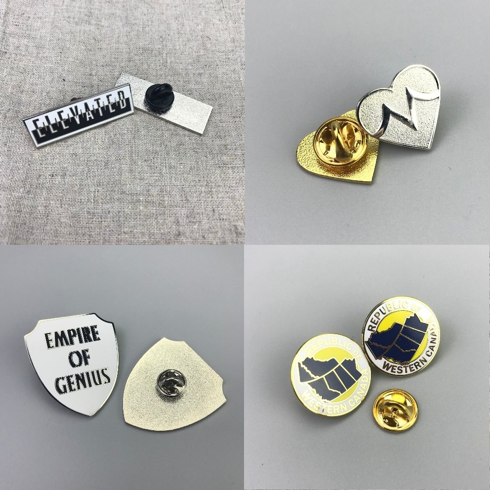 Custom  Metal Crafts Pins Badge Wholesale Lapel Pin Supplier Hard Custom Enamel Pin