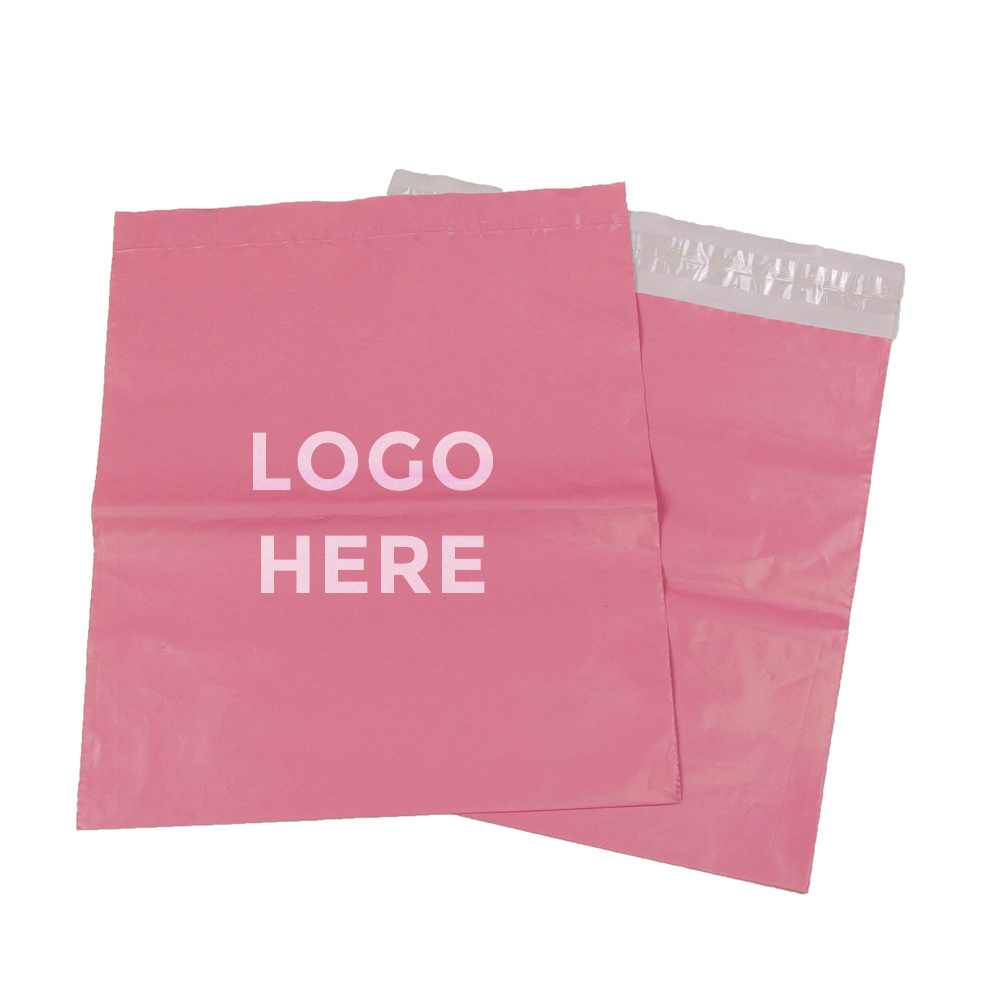 2021 Hot Wholesale Best Price Fashion Custom Logo Size Black Pink Poly Mailer Shipping Bags for Clothing