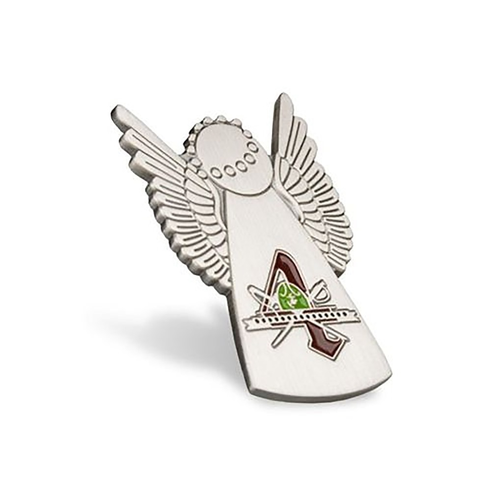 wholesale free sample cheap costom 3D lapel angel pins