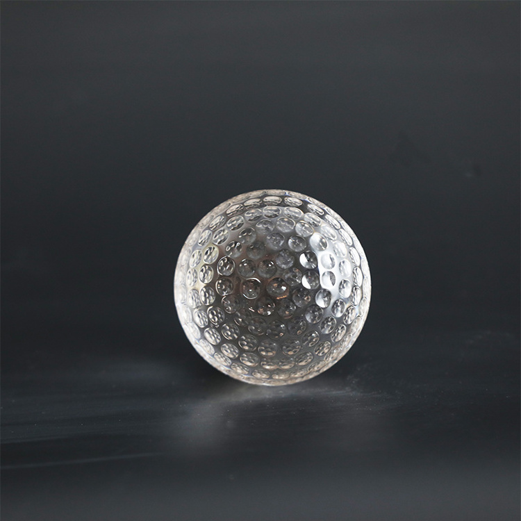 Hot selling sports enthusiasts trophy crystal ball glass golf ball crystal gift souvenir