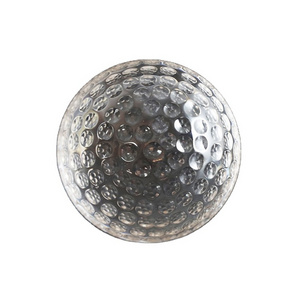 Hot selling sports enthusiasts trophy crystal ball glass golf ball crystal gift souvenir