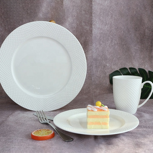 heath ceramics crockery dinner sets wholesale white porcelain fine bone china dinner sets