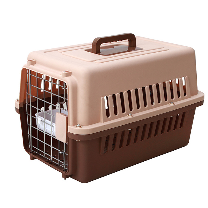 Small corrugated plastic pet air carrier sling for small dogs