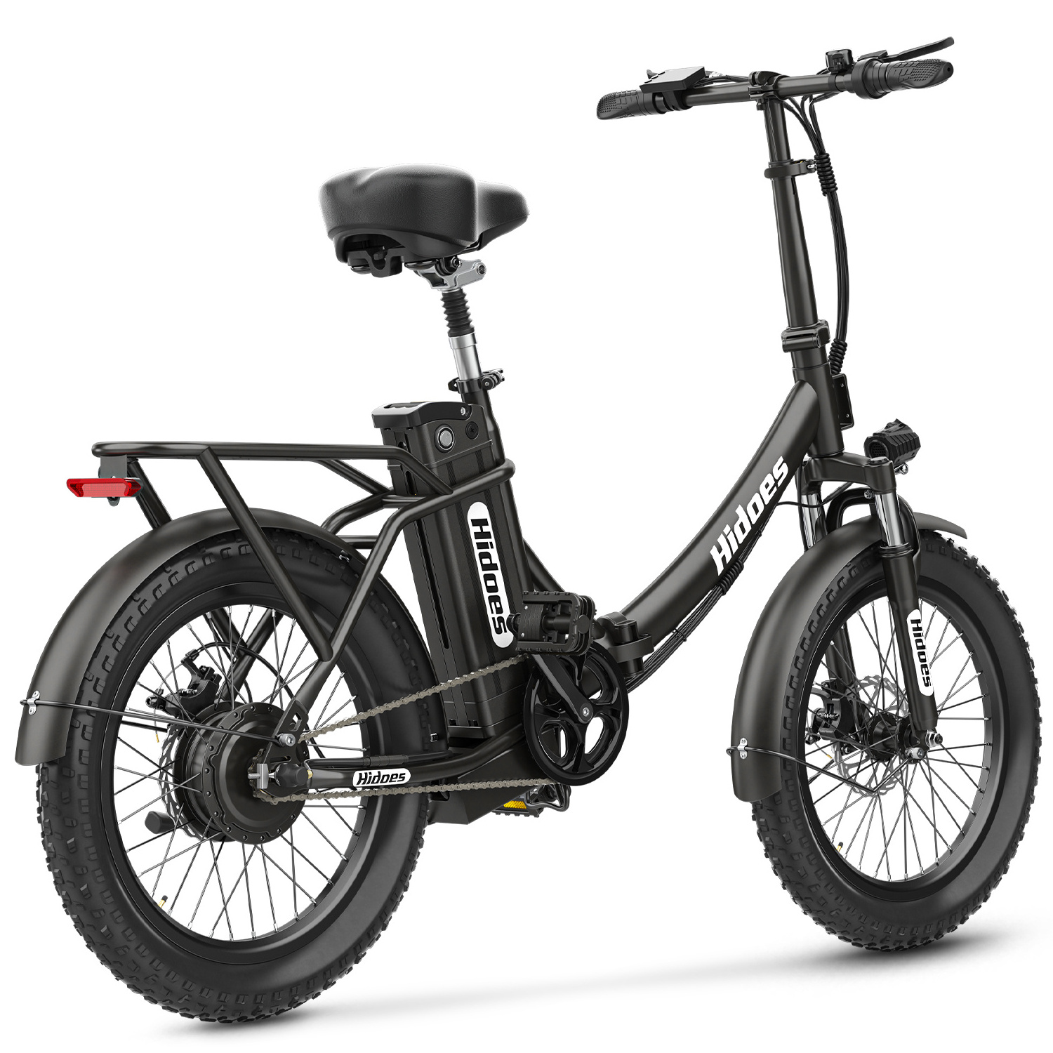 UK US Warehouse Hot Sale Mountain Fat Tire Hidoes C2 20inch Electric Bicycle E Bike velo electrique electric hybrid bike