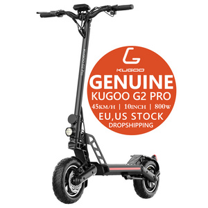 2023 Hot Kugoo G2 Pro electric scooter 10inch 2 wheels 48V 800W 50km/h foldable off road e-scooter in EU stock for UK EU market