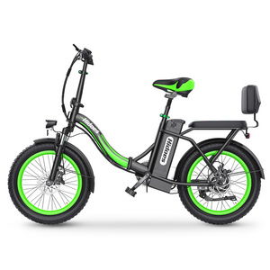 New model Hidoes C1 15ah 750w 48v 20" carbon ebike Steel Frame Electric Folding Bike e fat bike for woman