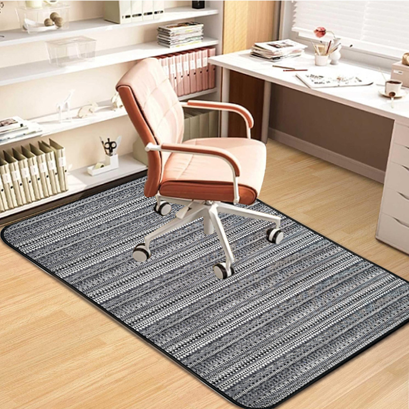 Heavy Duty Anti Slip Office Chair Mat Low Pile Computer Gaming Chair Carpet Floor Pad Desk Chair Mat for Hardwood Floor