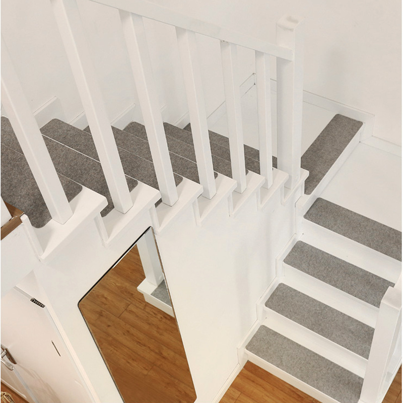 non slip glue backing stair mats carpet stair treads for home