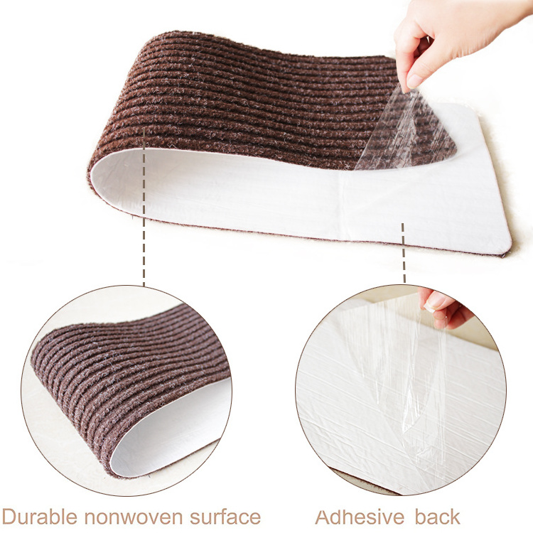 non slip glue backing stair mats carpet stair treads for home