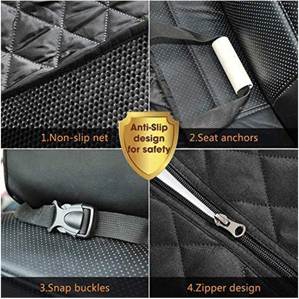 Waterproof Pet Dog Travel Dog Car Hammock Cushion Protector Dog Car Seat Cover Rear Back Seat For Car