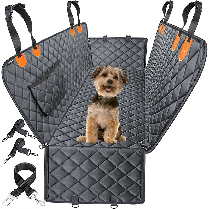 Waterproof car dog back seat cover nonslip car pet travel mats dirt-proof dog pet car seat covers for dog back seat