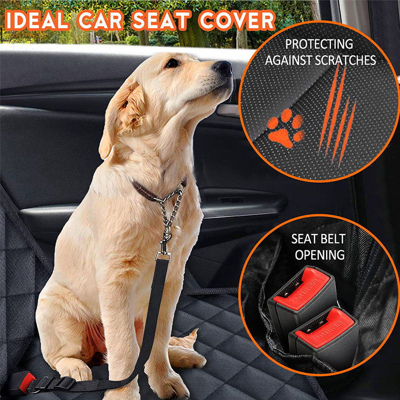 Factory Custom Wholesale Non-slip Durable Pet Dog Travel Mats Hammock Car Seat Cover Dog Car Seat Cover For Cars