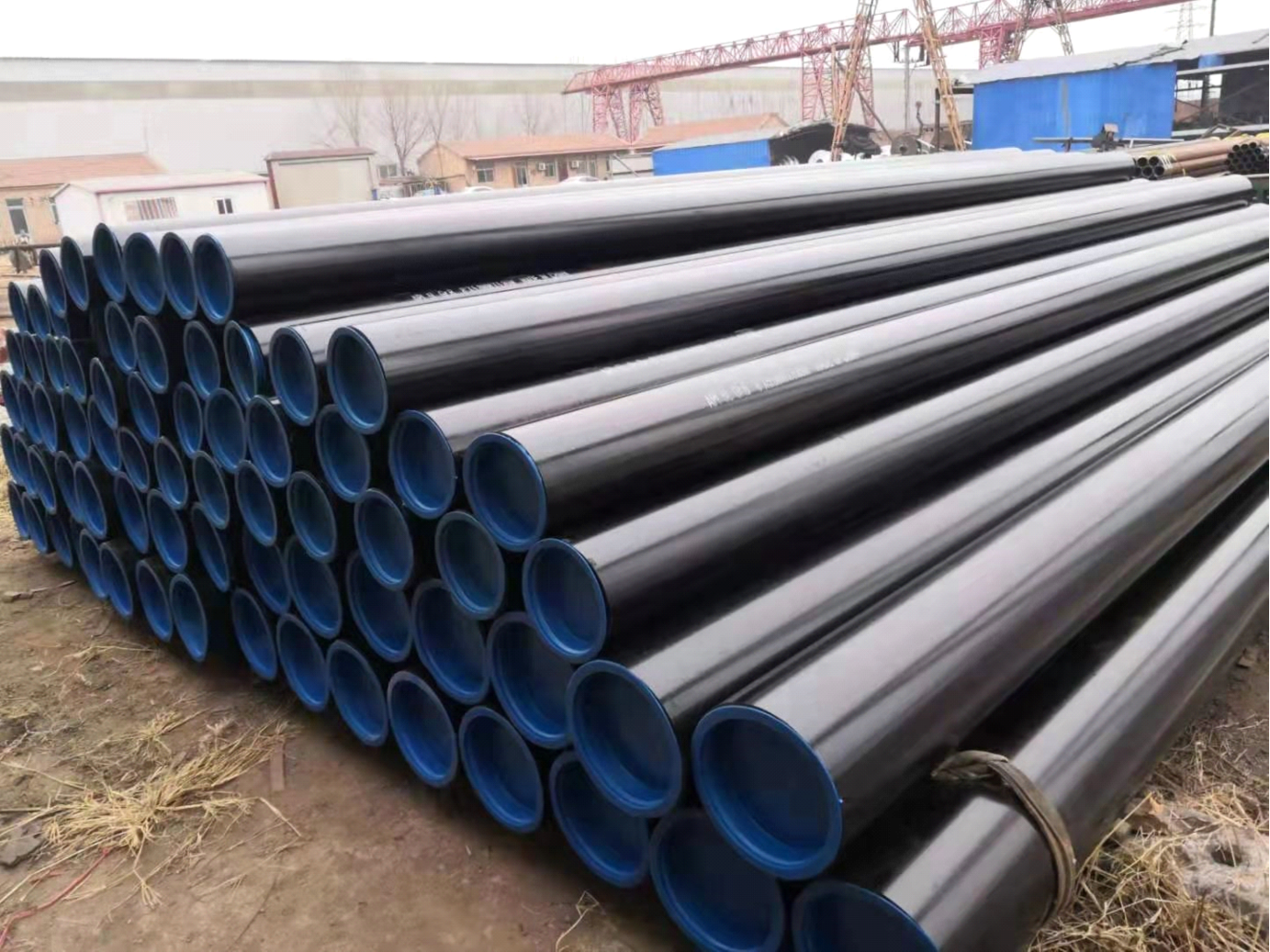 Manufacturer Smaller Erw Round Steel Pipe Welding Service Spiral Welded Steel Pipe