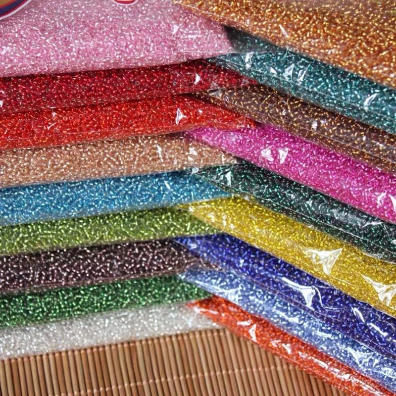 JC crystal wholesale bulk 4mm 3mm 2mm glass seed beads factory , multi colors seed beads for jewelry making