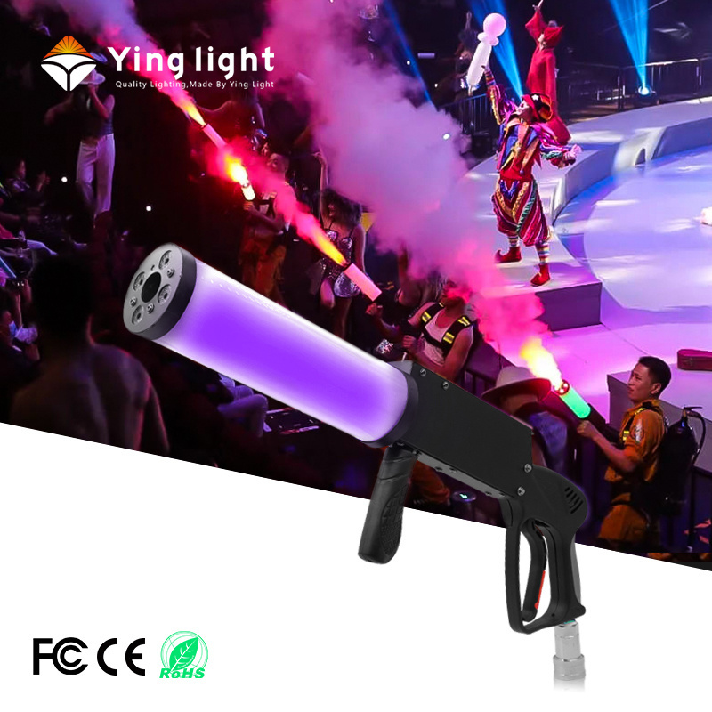 Dj Disco Led Co2 Jet Machine Air Gun Stage Equipment For Stage Events Night Club Bar