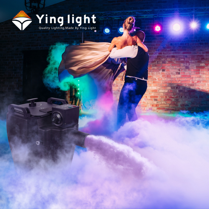 3500w Low Lying Dry Ice Fog Smoke Machine For Wedding Party Stage Events