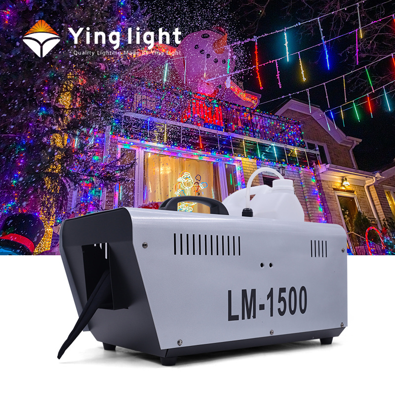 1500W artificial snow spray making machine outdoor party wedding events and christmas effect snow machine