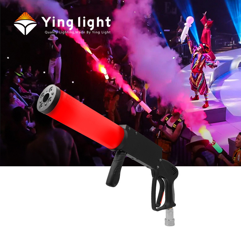 Dj Disco Led Co2 Jet Machine Air Gun Stage Equipment For Stage Events Night Club Bar