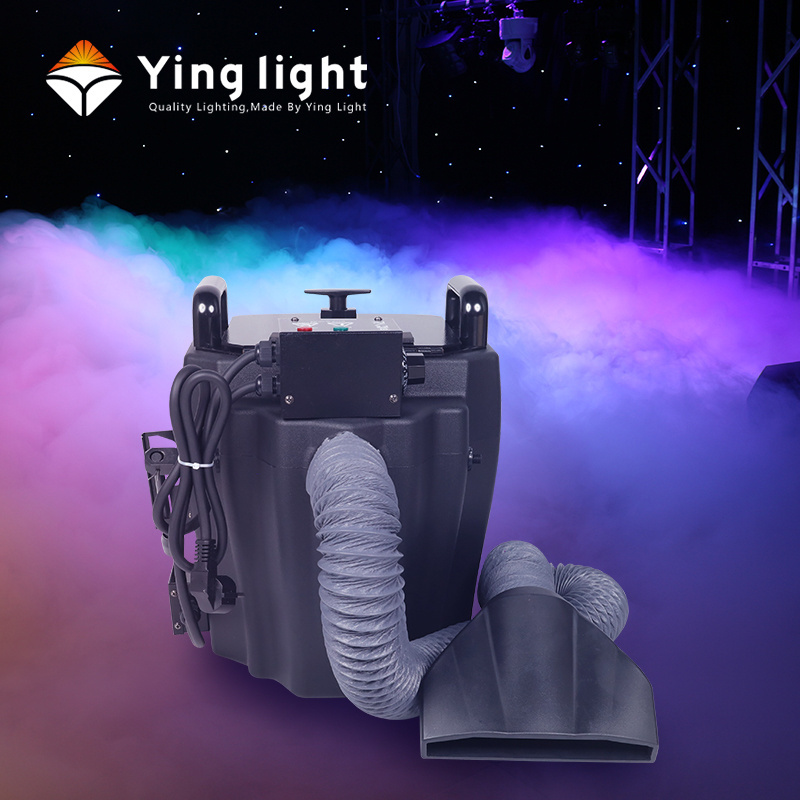 3500w Low Lying Dry Ice Fog Smoke Machine For Wedding Party Stage Events