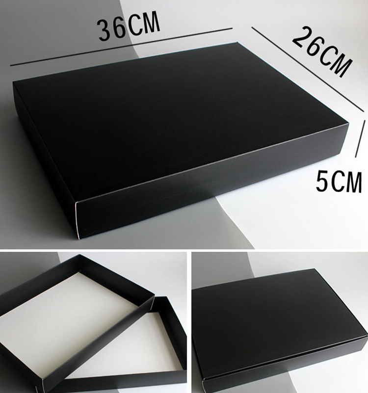 Tshirt box t-shirt packaging presentation t-shirt clothes storage box