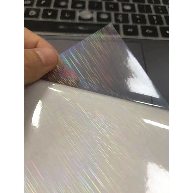 Hot Selling Transparent A4 Photo Holographic Cold Lamination Film Glossy/Matte Free Samples Vinyl Paper PVC Adhesive Vinyl