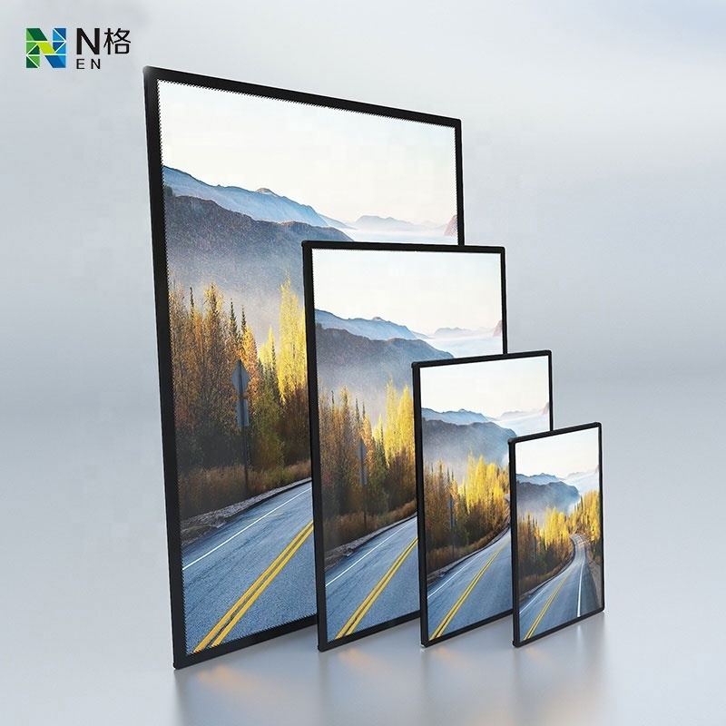 A1 A2 A3 A4 Customized Advertising Light Boxes Super Bright Ultra Led Slim Snap Clip Poster Frame Light Box