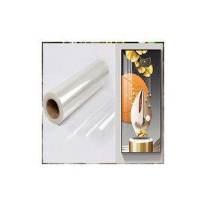 Optically Clear Adhesive Film Transparent Crystal PET Plastic Film Top Coated