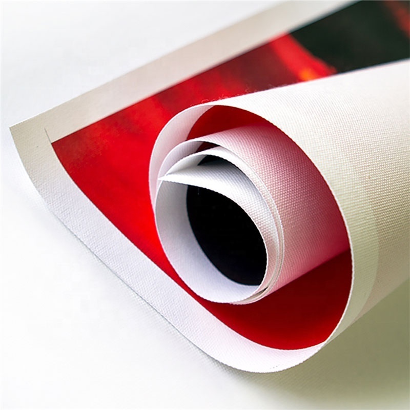 115g to 410g Poly Cotton Digital Printing Canvas Roll Photo Canvas Painting Canvas Roll For Printing