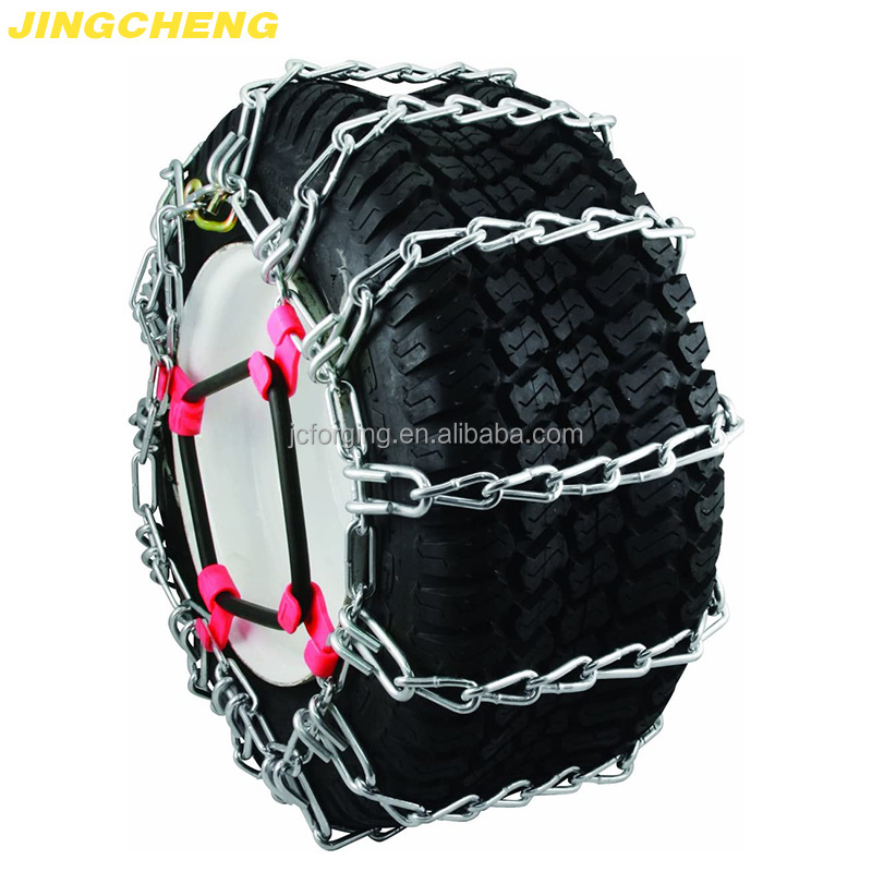 Electric galvanized Snow chains for trucks Truck Mud Service Dual Tire Chains