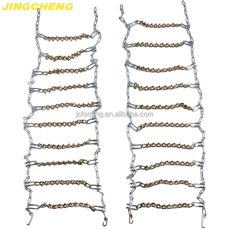 Electric galvanized Snow chains for trucks Truck Mud Service Dual Tire Chains