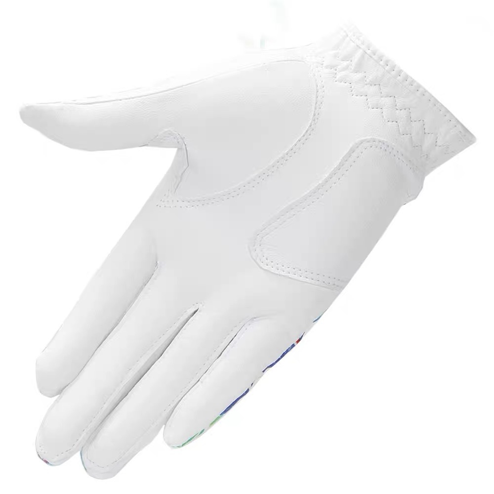 Fashionable new design Men and ladies cabretta leather golf glove