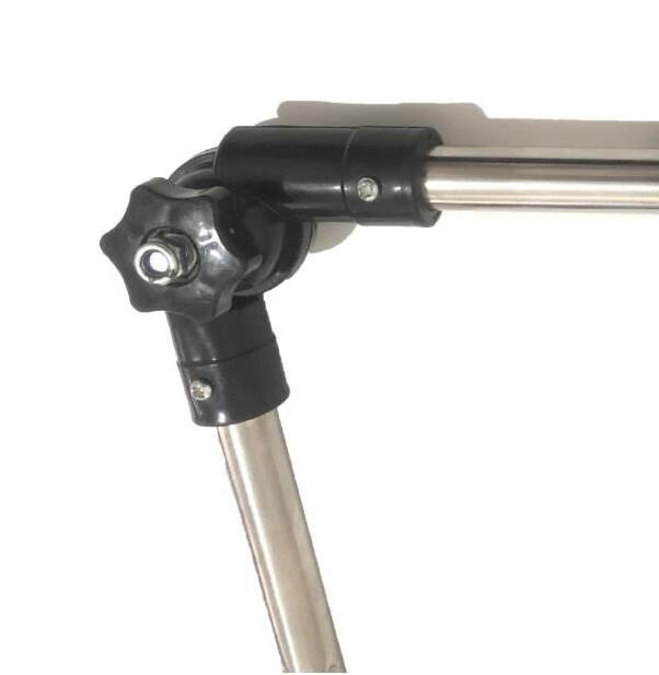 stainless universal adjustment bike golf cart or trolley bicycle umbrella holder